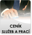 Ceník služeb a prací Ceník služeb a prací
